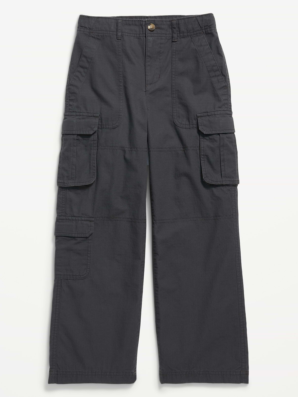 Image number 1 showing, Baggy Cargo Ripstop Pants for Boys