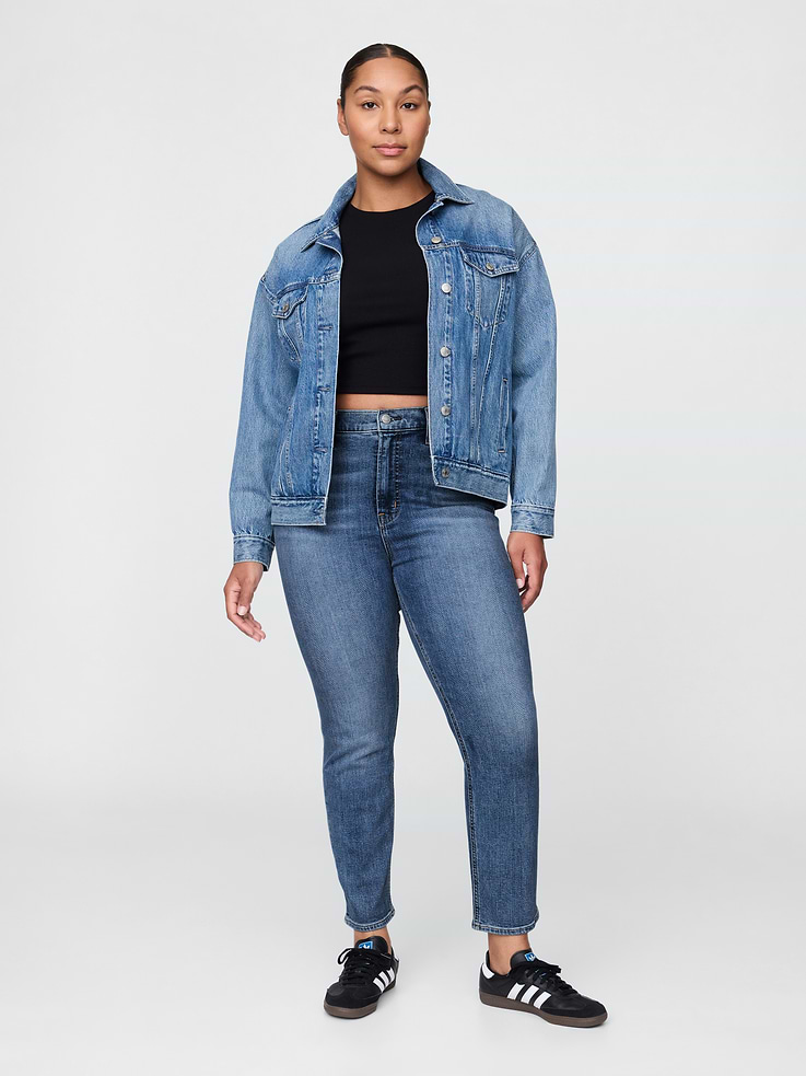 Image number 5 showing, High Rise Vintage Slim Jeans