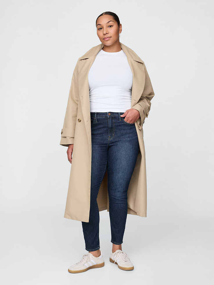Image number 5 showing, High Rise True Skinny Jeans