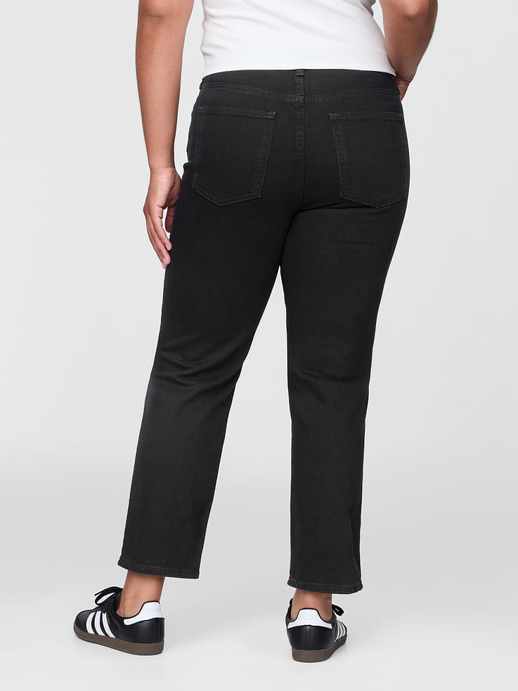 Image number 6 showing, High Rise Cheeky Straight Jeans