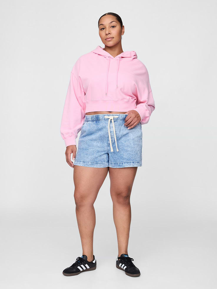 Image number 5 showing, Easy Denim Shorts
