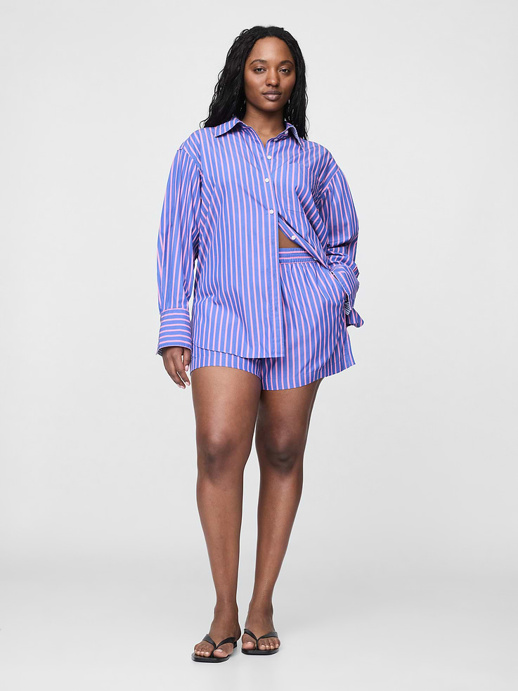Image 5 of 9, Organic Cotton Poplin Boxer Shorts