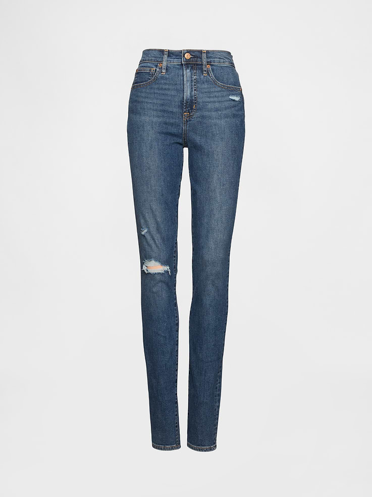 Image number 7 showing, High Rise True Skinny Jeans