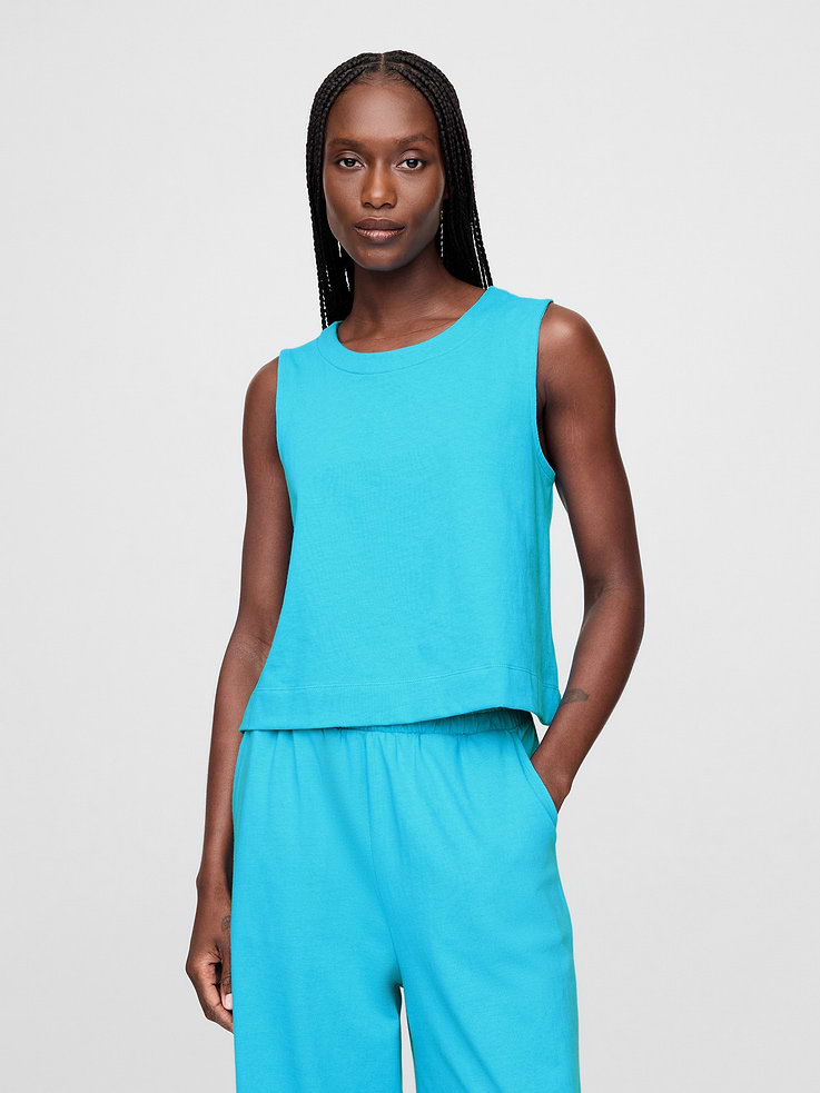Image number 1 showing, Heavyweight Shell Tank Top
