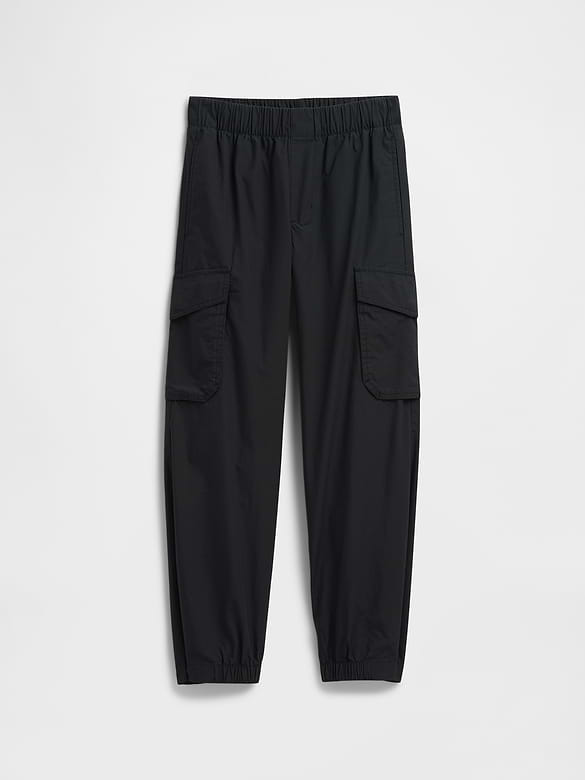 Kids Pull-On Cargo Parachute Pants