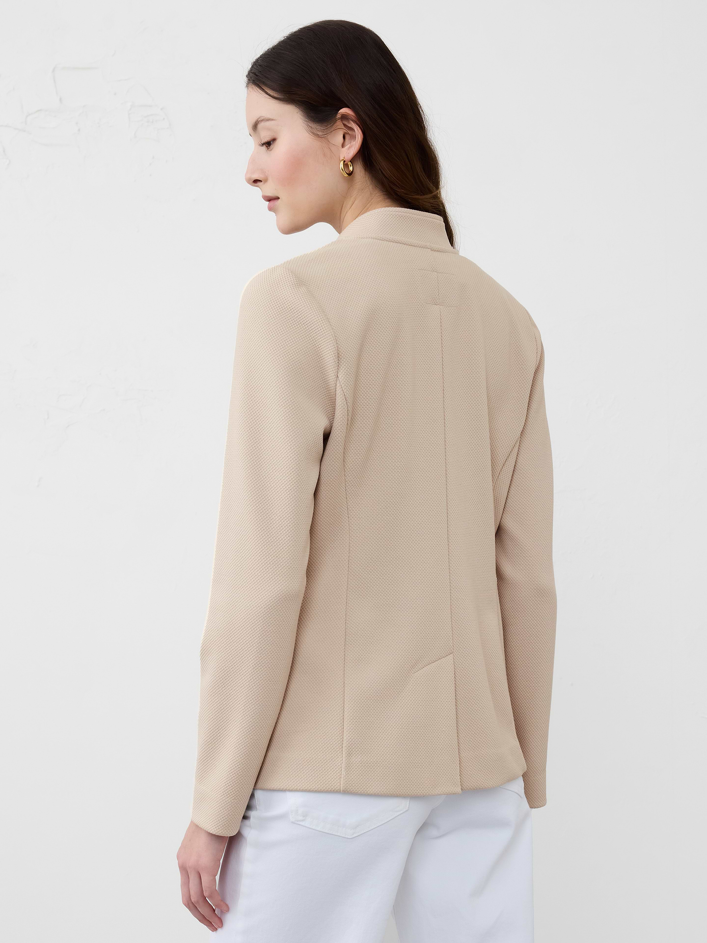 Image number 2 showing, Knit Pique Blazer