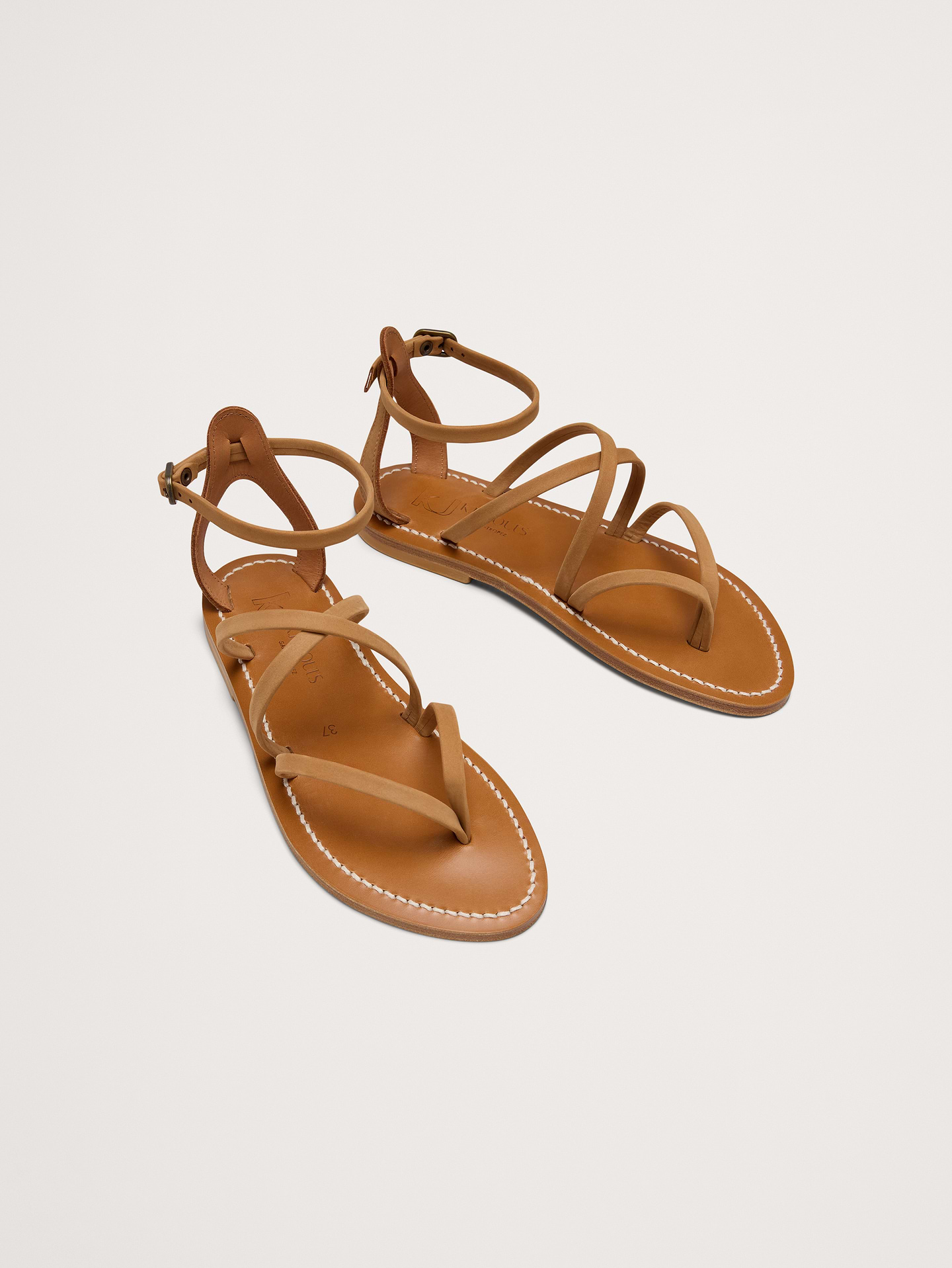 Image 3 of 6, Epicure Flat Sandals by K.Jacques