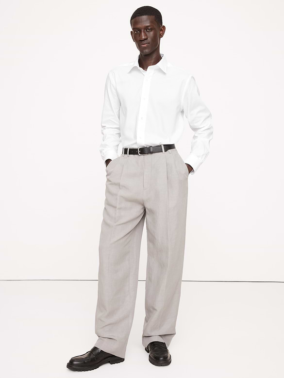 Chemise standard habillée infroissable