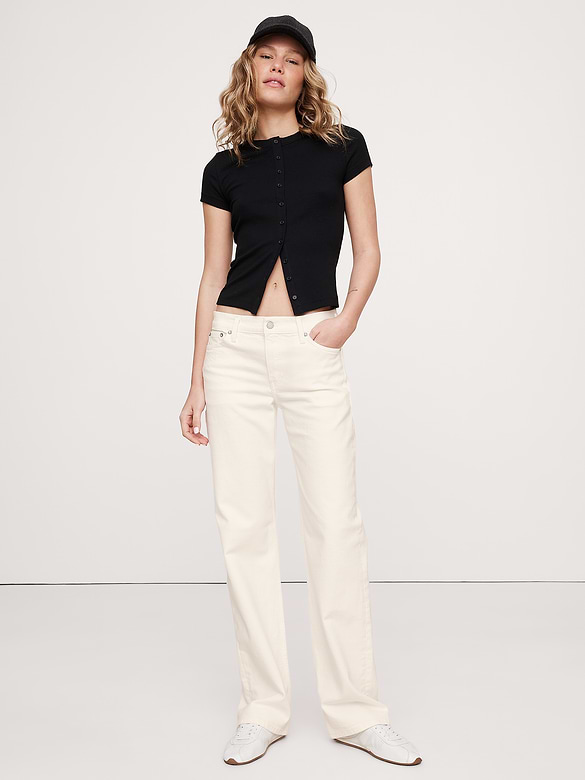 Mid-Rise 90S Loose Jean