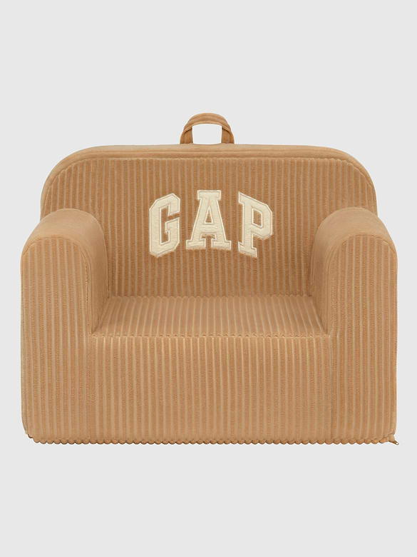 babyGap Ribbed Velour Logo Foam Chair