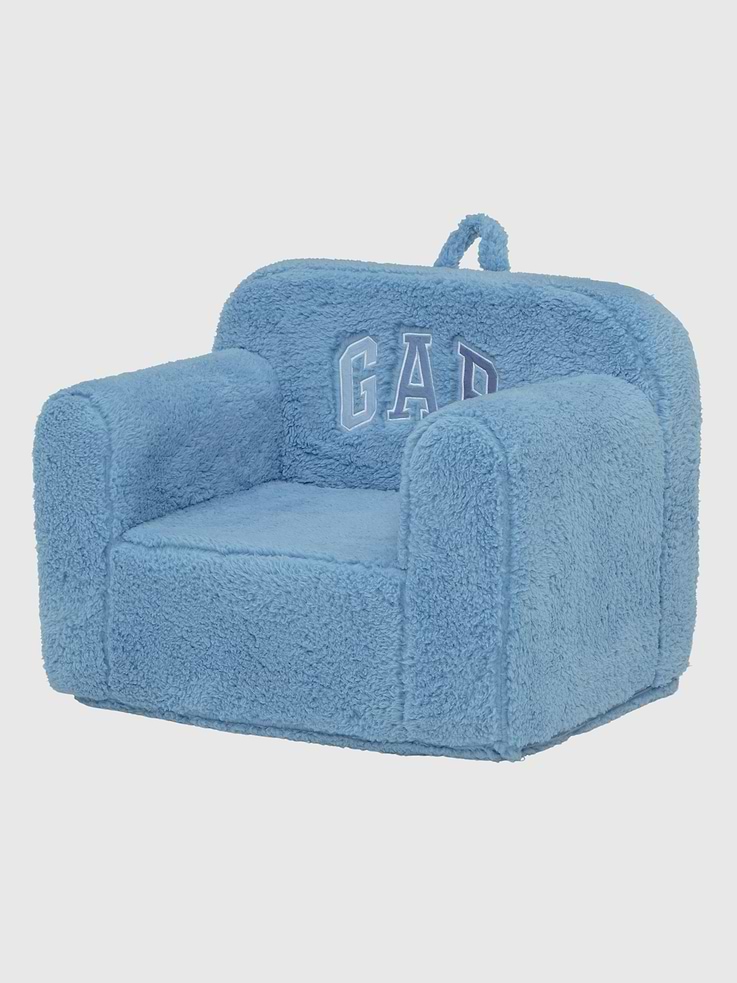 Image number 6 showing, babyGap Sherpa Logo Foam Chair