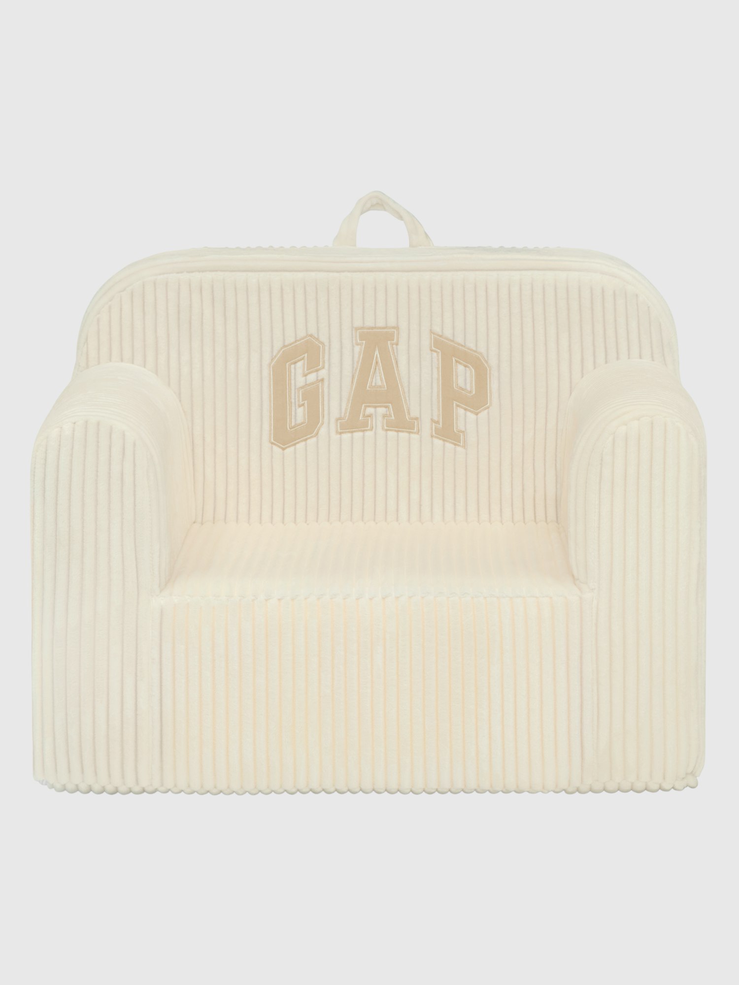 Image number 1 showing, babyGap Ribbed Velour Logo Foam Chair