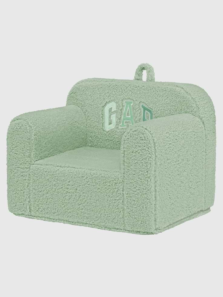 Image 6 of 6, babyGap Sherpa Logo Foam Chair