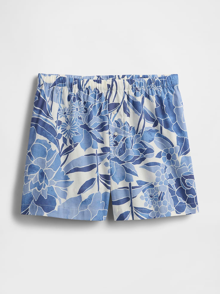 Image number 3 showing, Poplin PJ Boxer Shorts