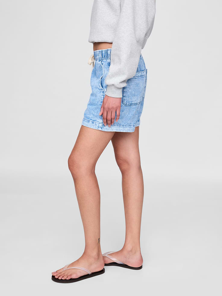 Image number 3 showing, Easy Denim Shorts