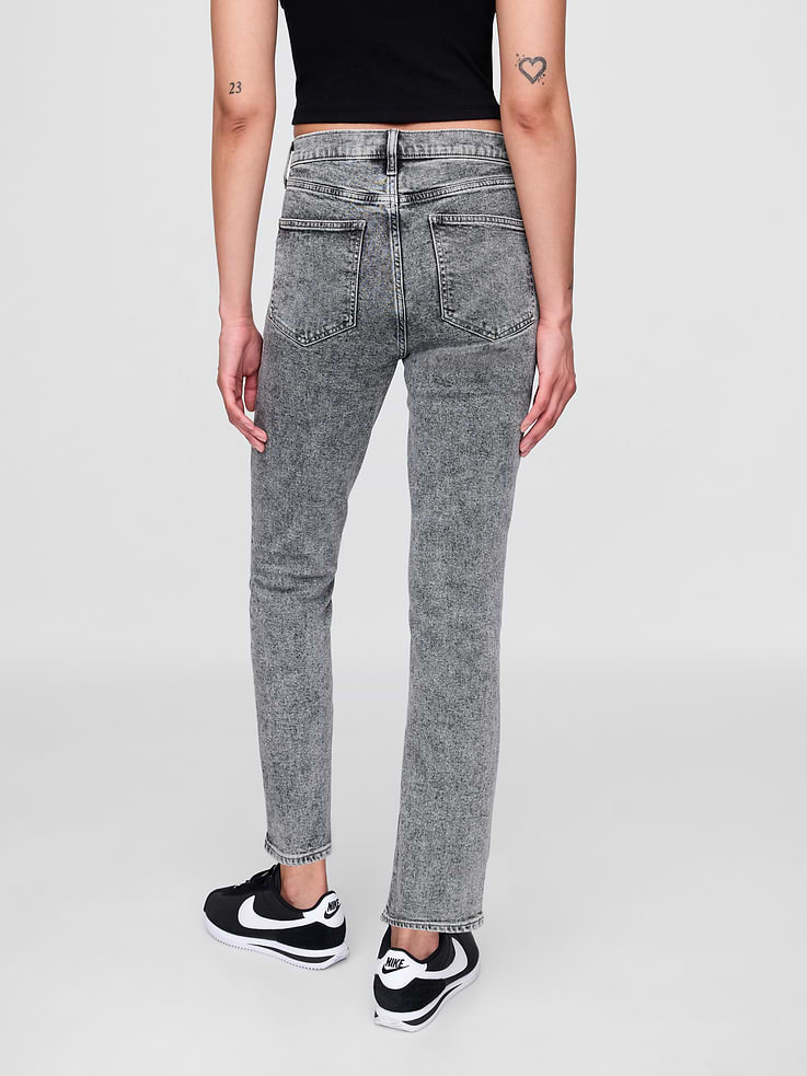 Image number 4 showing, High Rise Vintage Slim Jeans