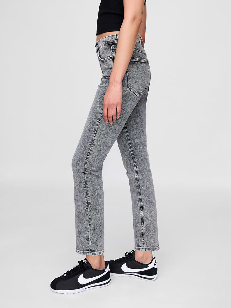 Image number 3 showing, High Rise Vintage Slim Jeans