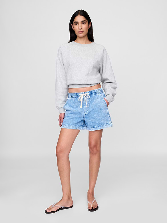 Easy Denim Shorts