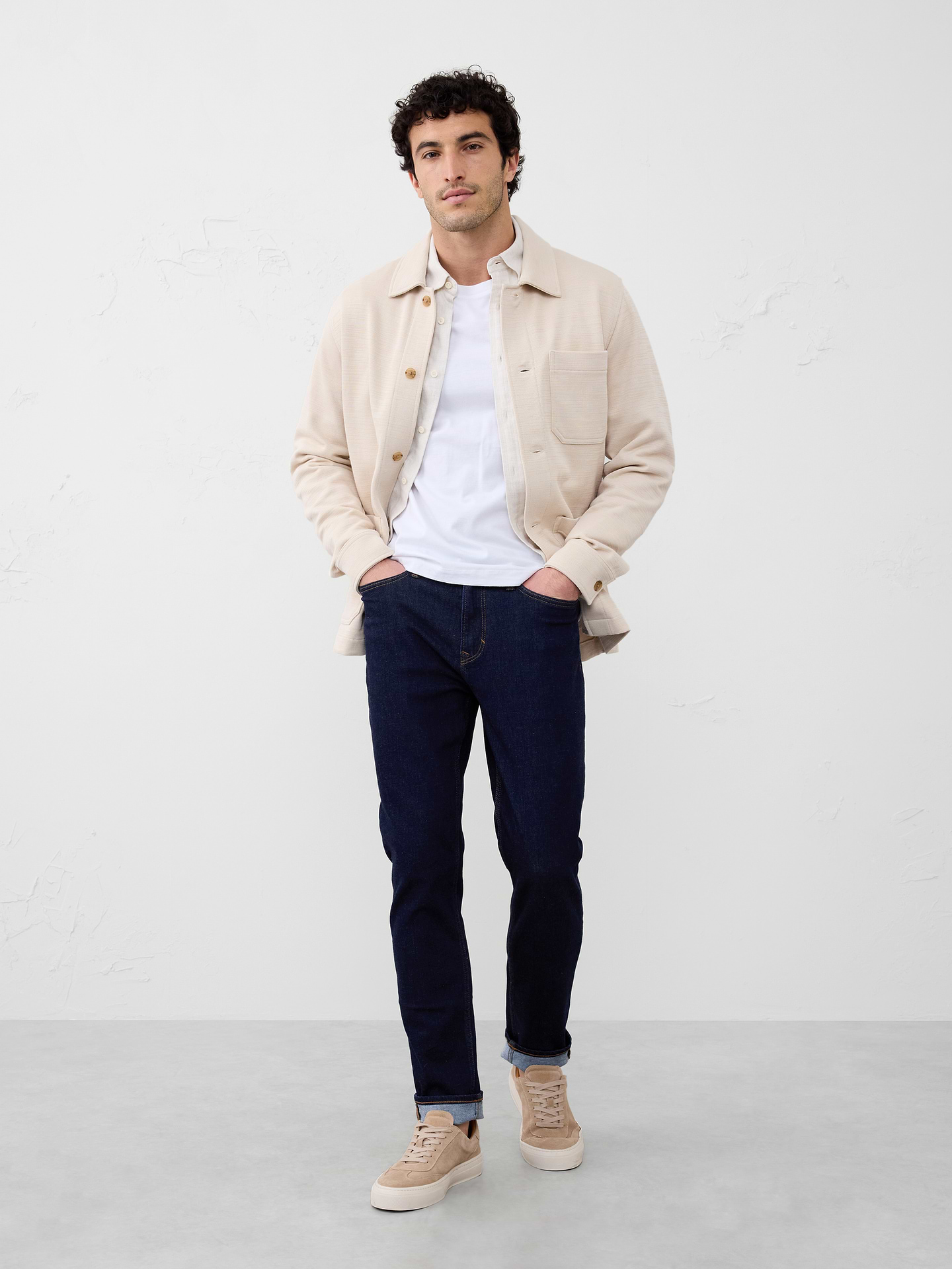 Image number 1 showing, Slim Travel Jean