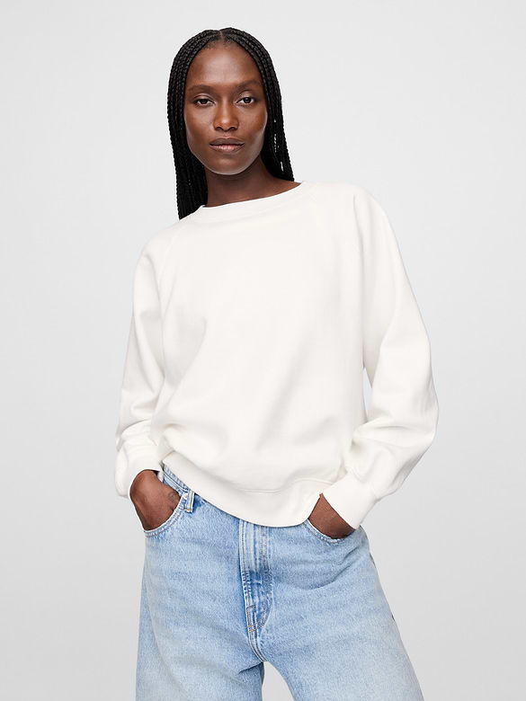 VintageSoft Raglan Sweatshirt