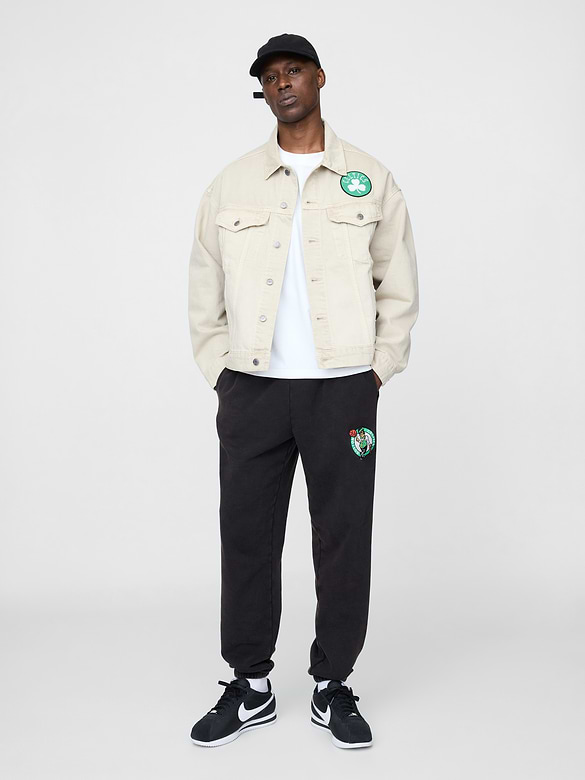 NBA Boston Celtics Logo Heavyweight Joggers