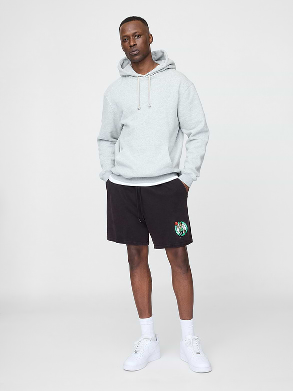 NBA Boston Celtics Logo Heavyweight Sweat Shorts