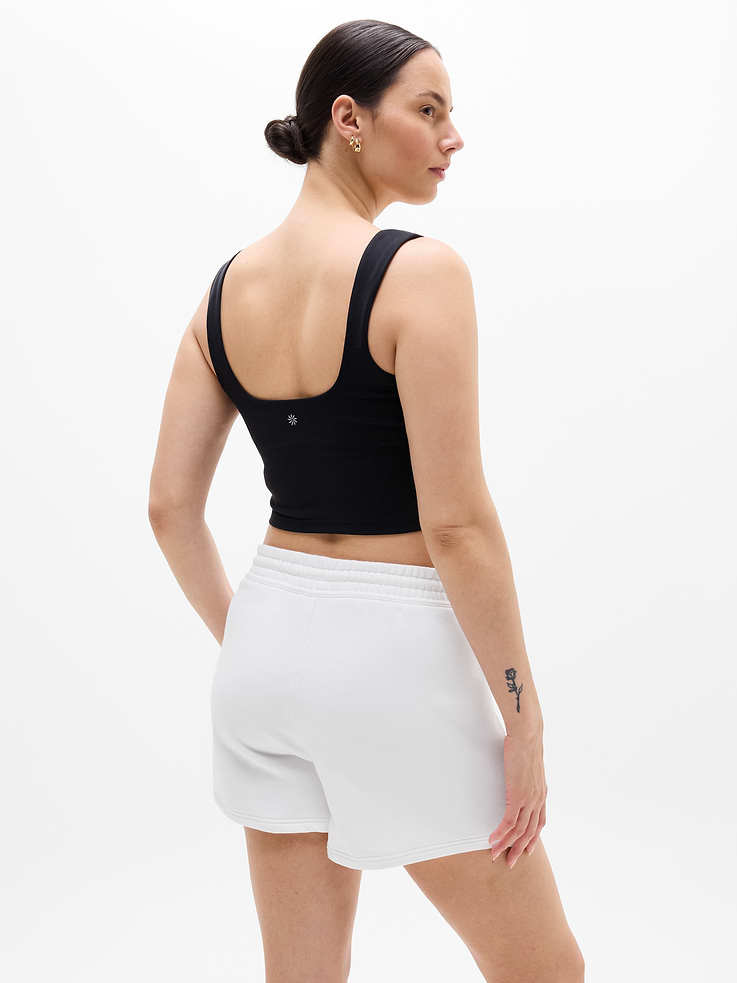 Image number 6 showing, Forever Fleece Mid Rise 4" Short