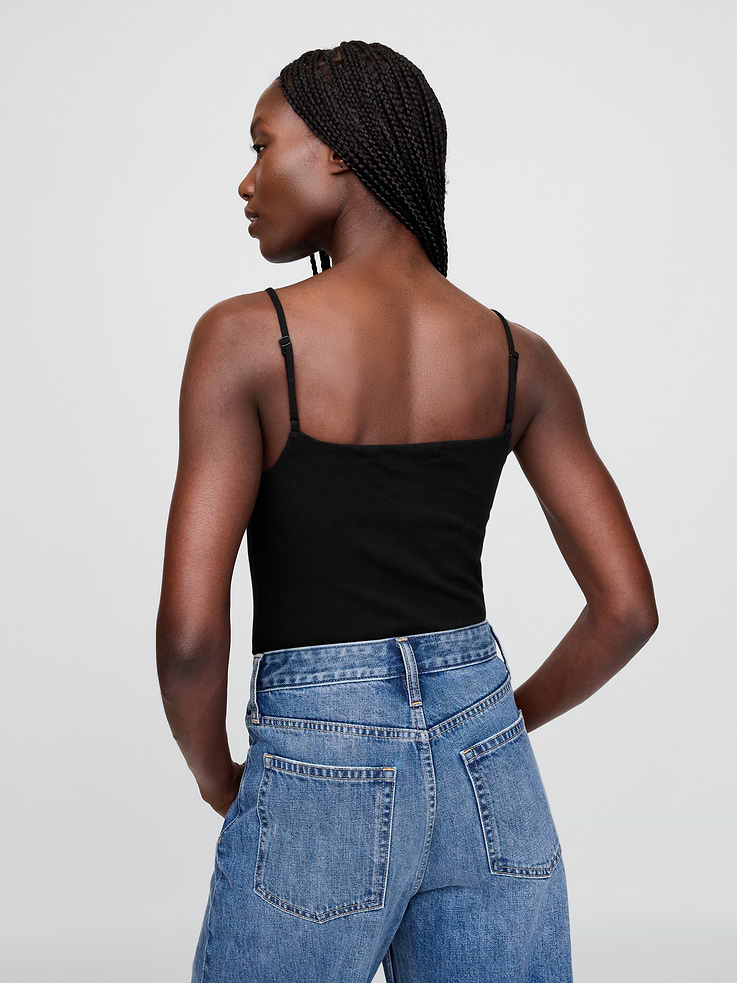 Image number 2 showing, CloseKnit Cami Thong Bodysuit