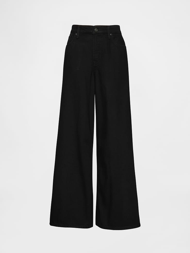 Image number 5 showing, Curvy Mid Rise UltraSoft Baggy Jeans