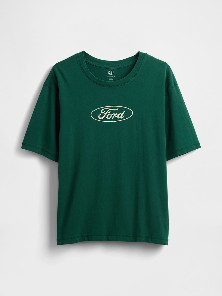 Image number 7 showing, Heavyweight Ford Graphic Crop T-Shirt