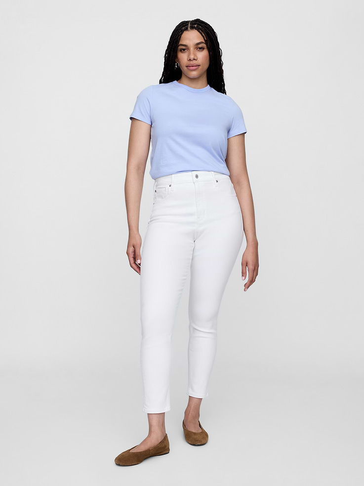 Image number 5 showing, High Rise Universal Skinny Jeans
