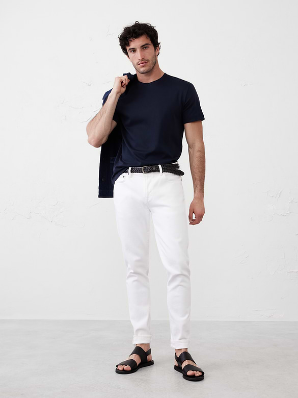Luxe Touch Crew-Neck T-Shirt