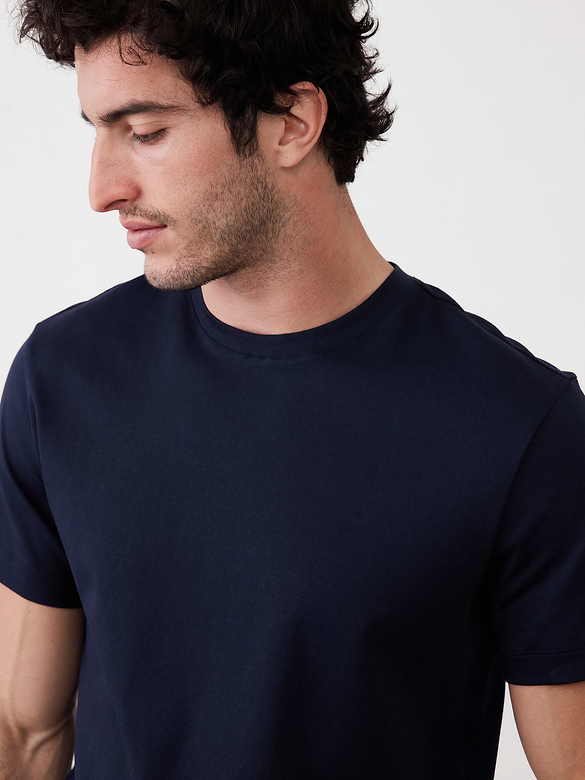 Luxe Touch Crew-Neck T-Shirt