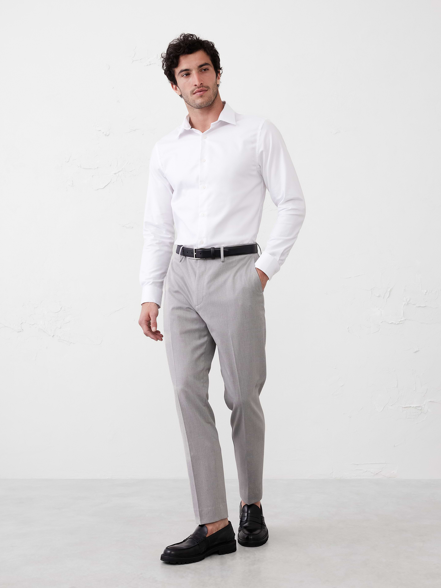 Image number 1 showing, Slim-Fit Dress Shirt