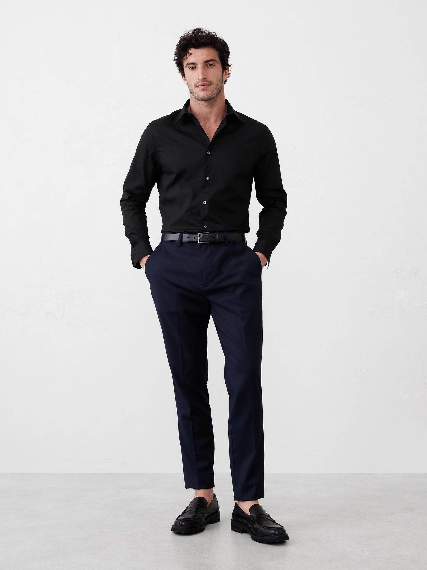 Image number 1 showing, Slim-Fit Dress Shirt