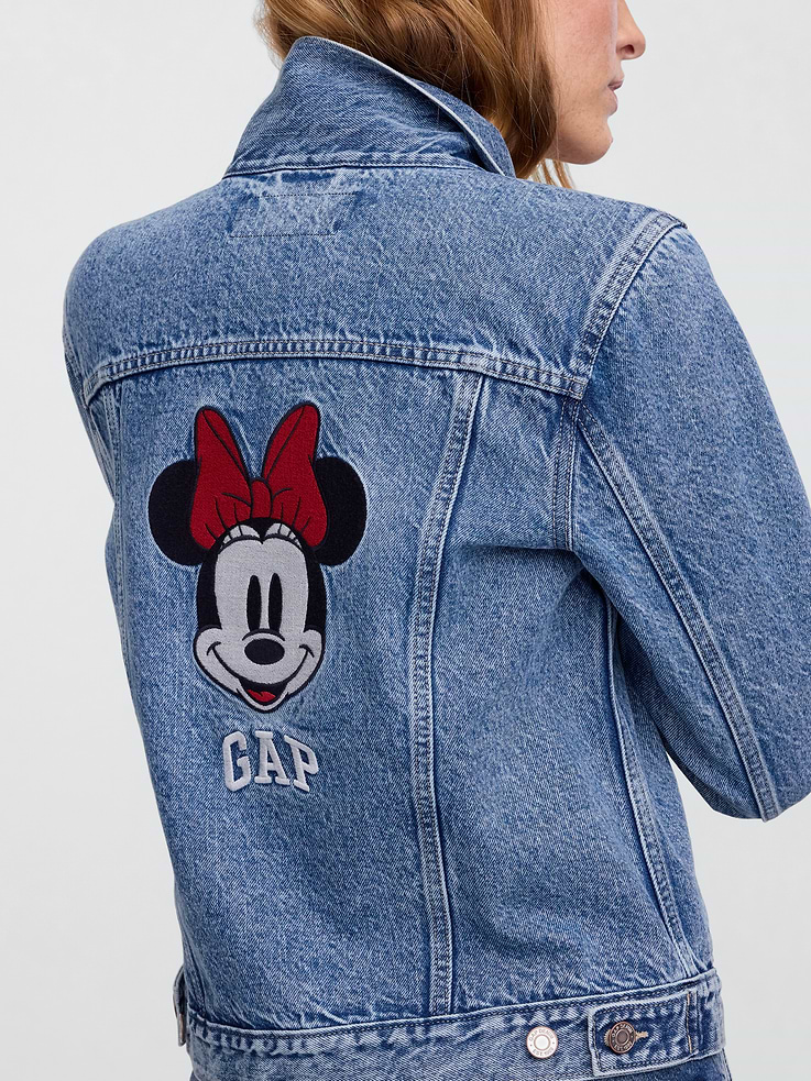 Image number 4 showing, Gap × Disney Minnie Mouse Icon Denim Jacket