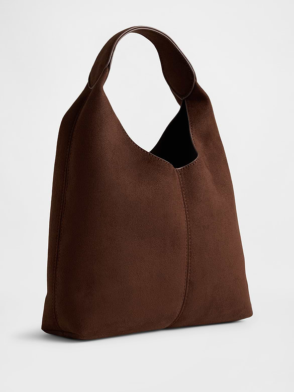 Mini Vegan-Suede Handbag