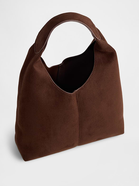 Mini Vegan-Suede Handbag