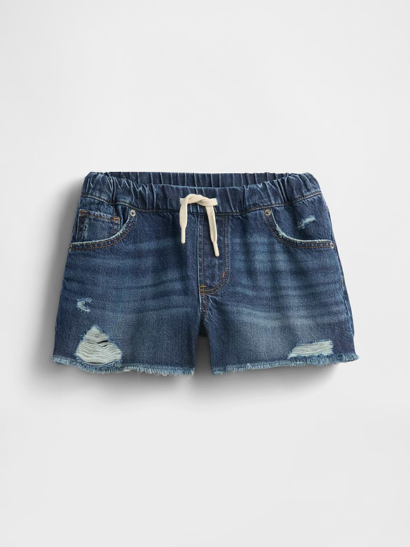 Kids Low Rise UltraSoft Stride Easy Denim Shorts