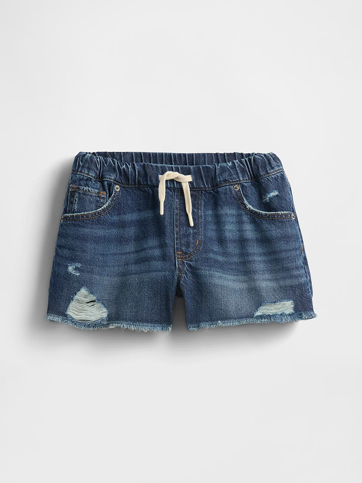 Image number 2 showing, Kids Low Rise UltraSoft Stride Easy Denim Shorts