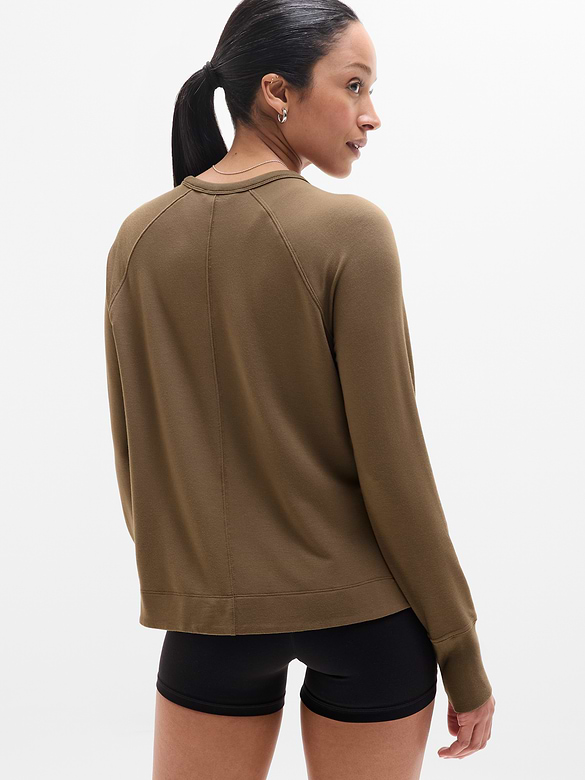 Coaster Luxe Recover High Hip Sweatshirt