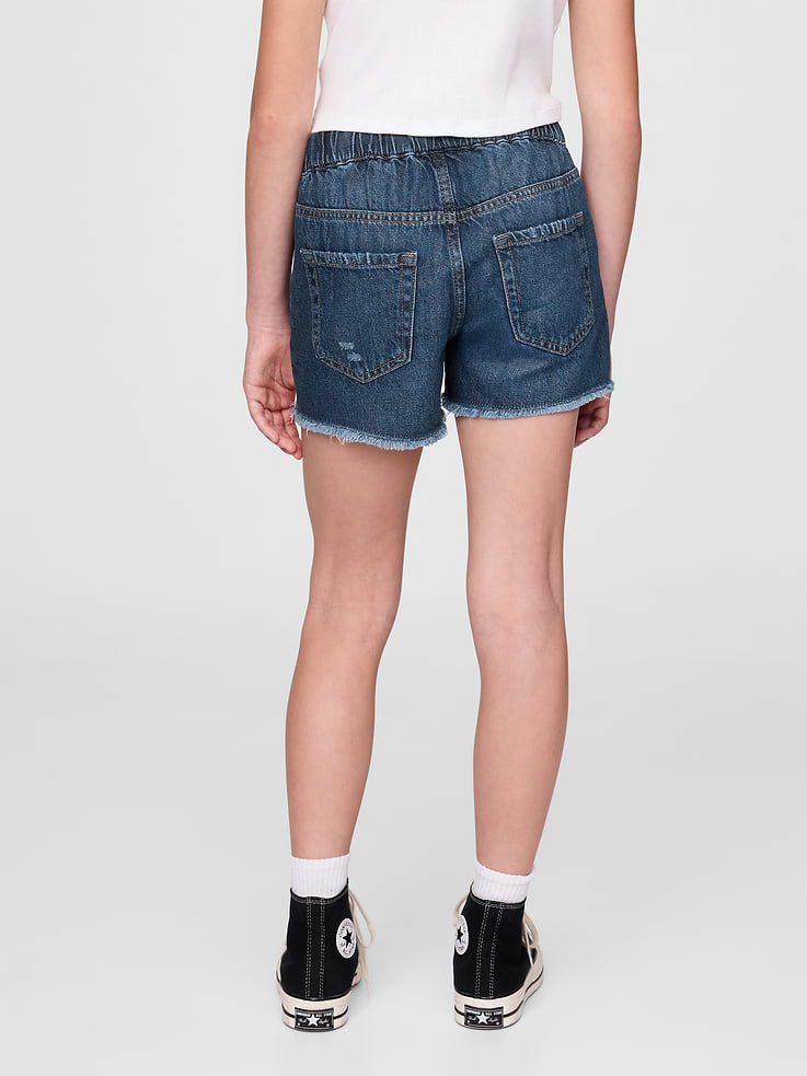 Image number 4 showing, Kids Low Rise UltraSoft Stride Easy Denim Shorts