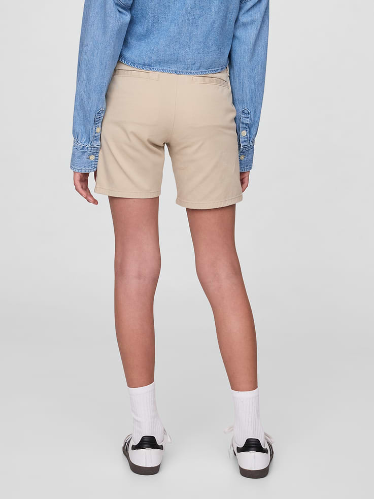 Image number 3 showing, Kids Uniform Midi Shorts