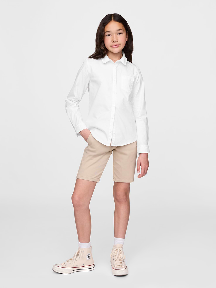 Image number 1 showing, Kids Uniform Bermuda Shorts