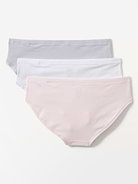Image 2 of 2, Athleta Girl Right Moves Cotton Bikini Underwear 3-Pack