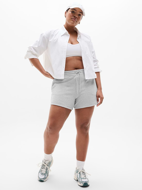Forever Fleece Mid Rise 4" Short