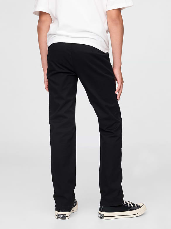 Kids Uniform Stretch Straight Khakis