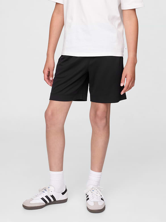 Kids GapFit 6" Recycled Mesh Easy Shorts