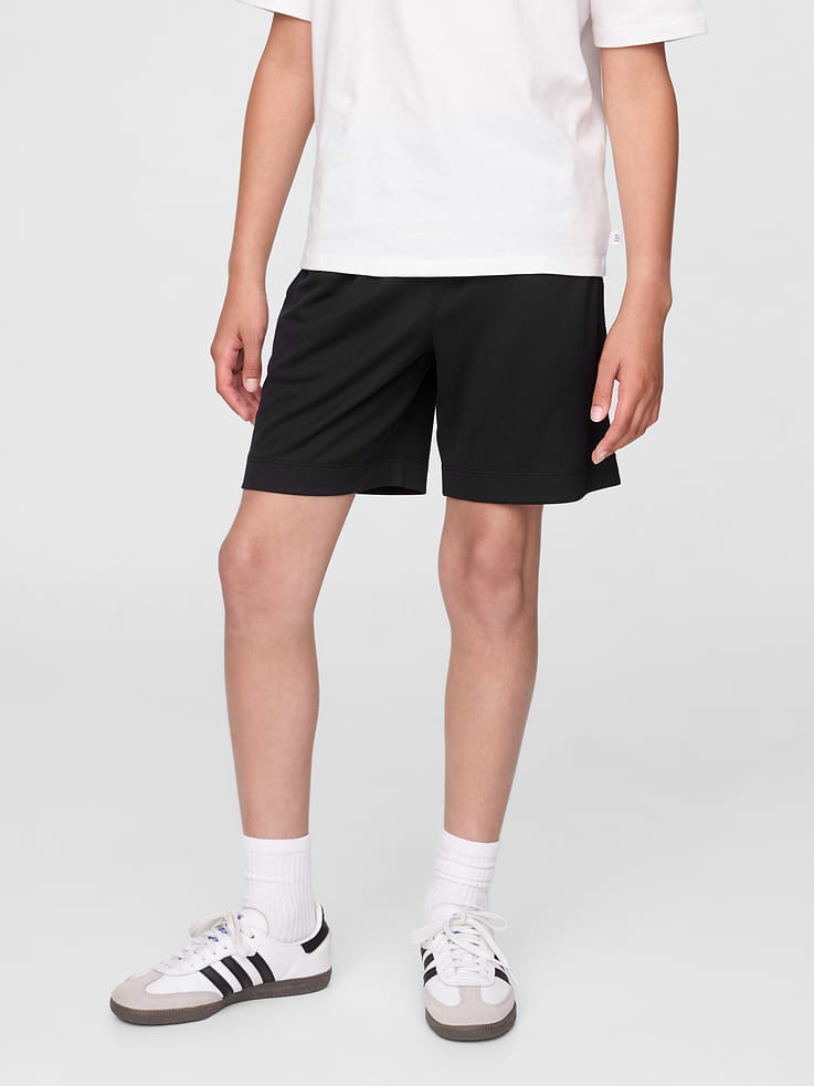 Image number 4 showing, Kids GapFit 6" Recycled Mesh Easy Shorts