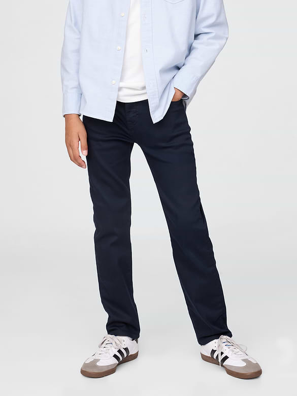 Kids Relaxed Straight Jeans